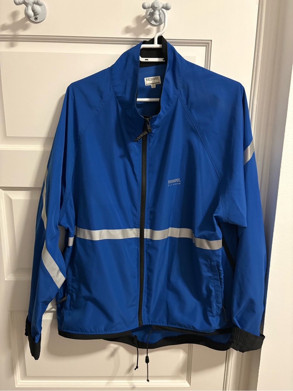 Lightweight Women's Blue Reflective Shirt Jacket
